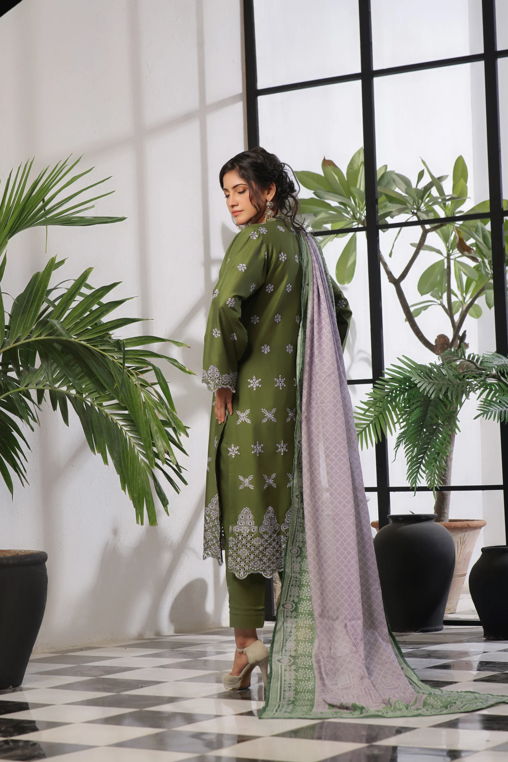 Cutwork Embroidered Collection D-11