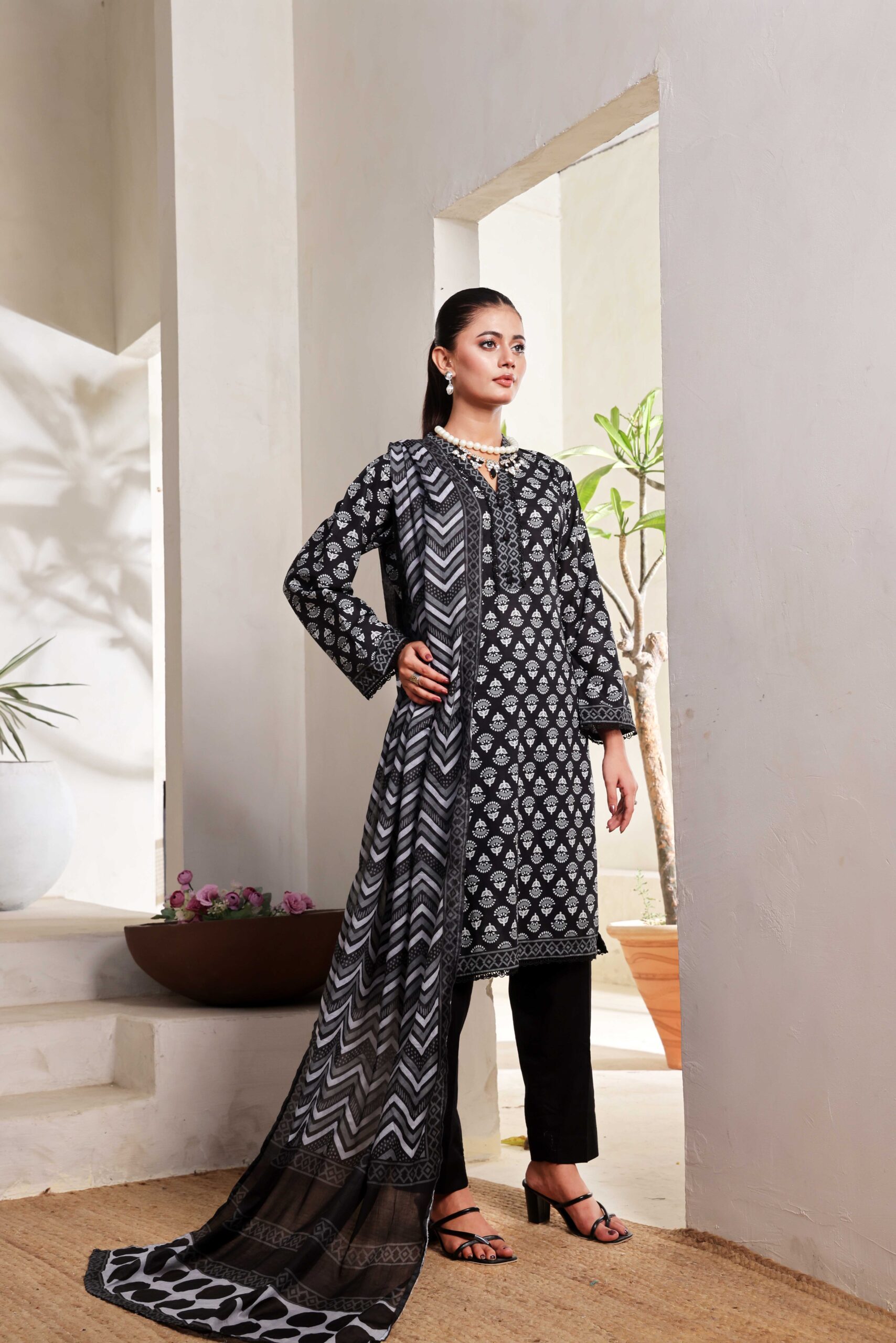 Black & White Lawn Collection Vol.1 – D06