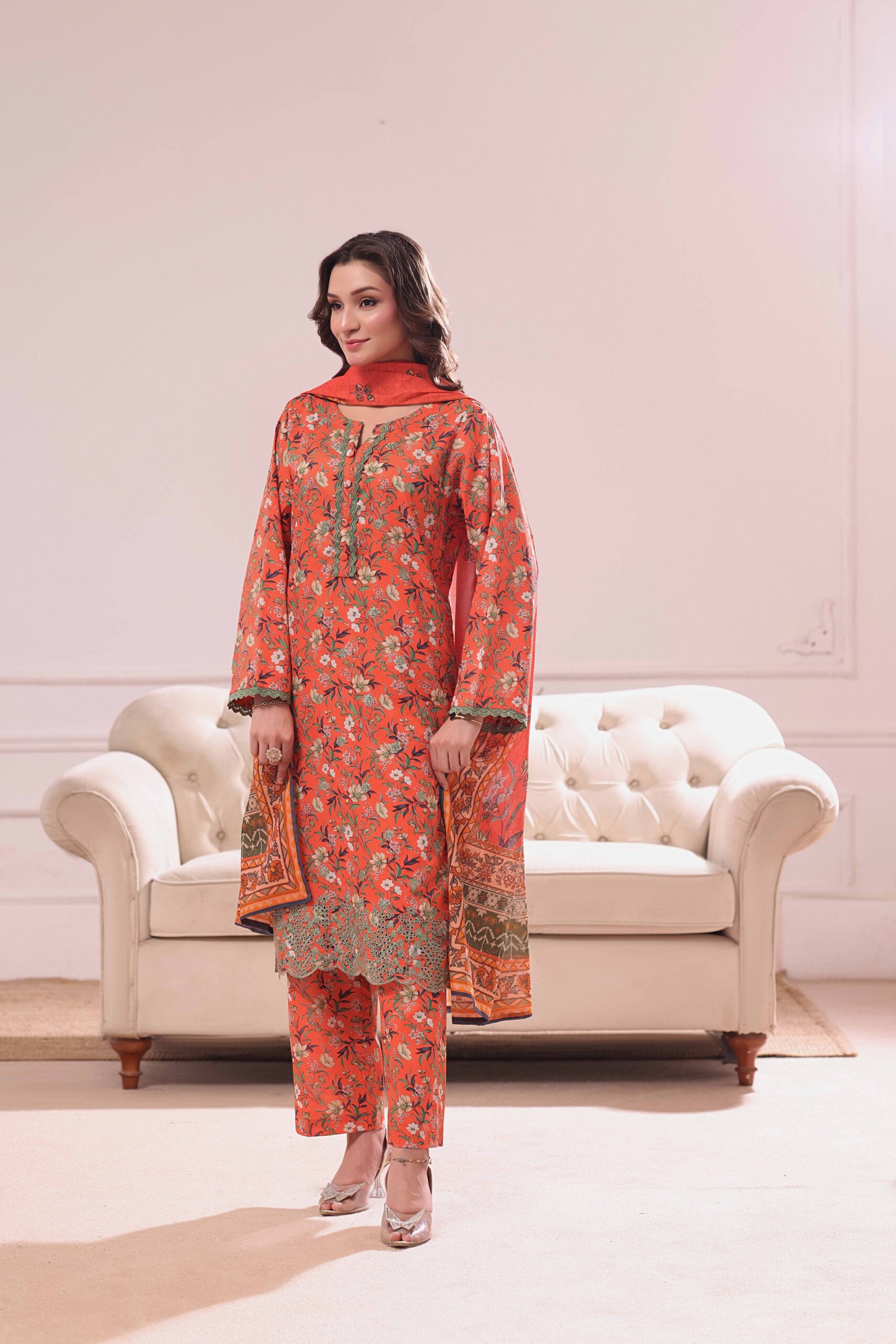 Festive Embroidered Collection – D01