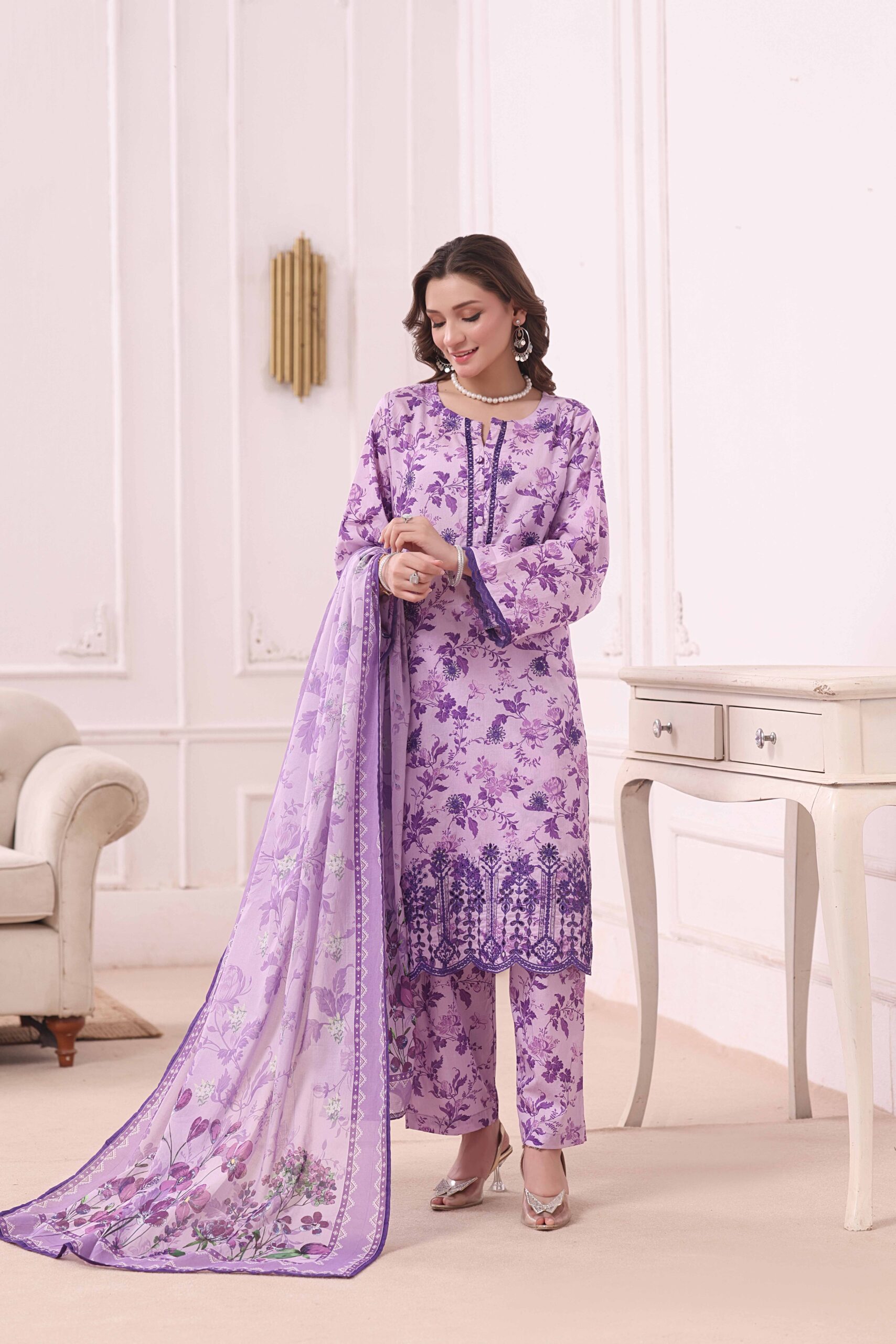 Festive Embroidered Collection – D02
