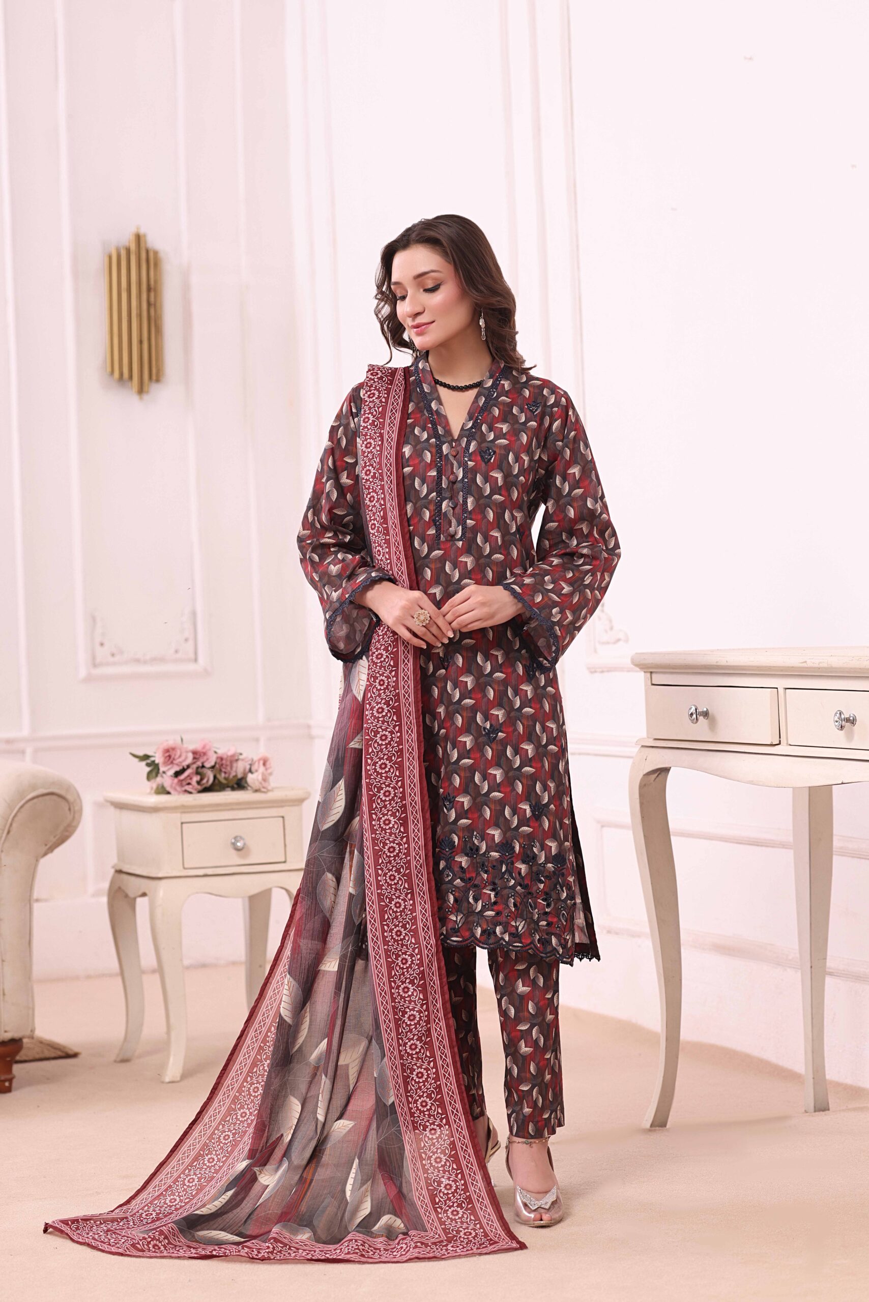 Festive Embroidered Collection – D03