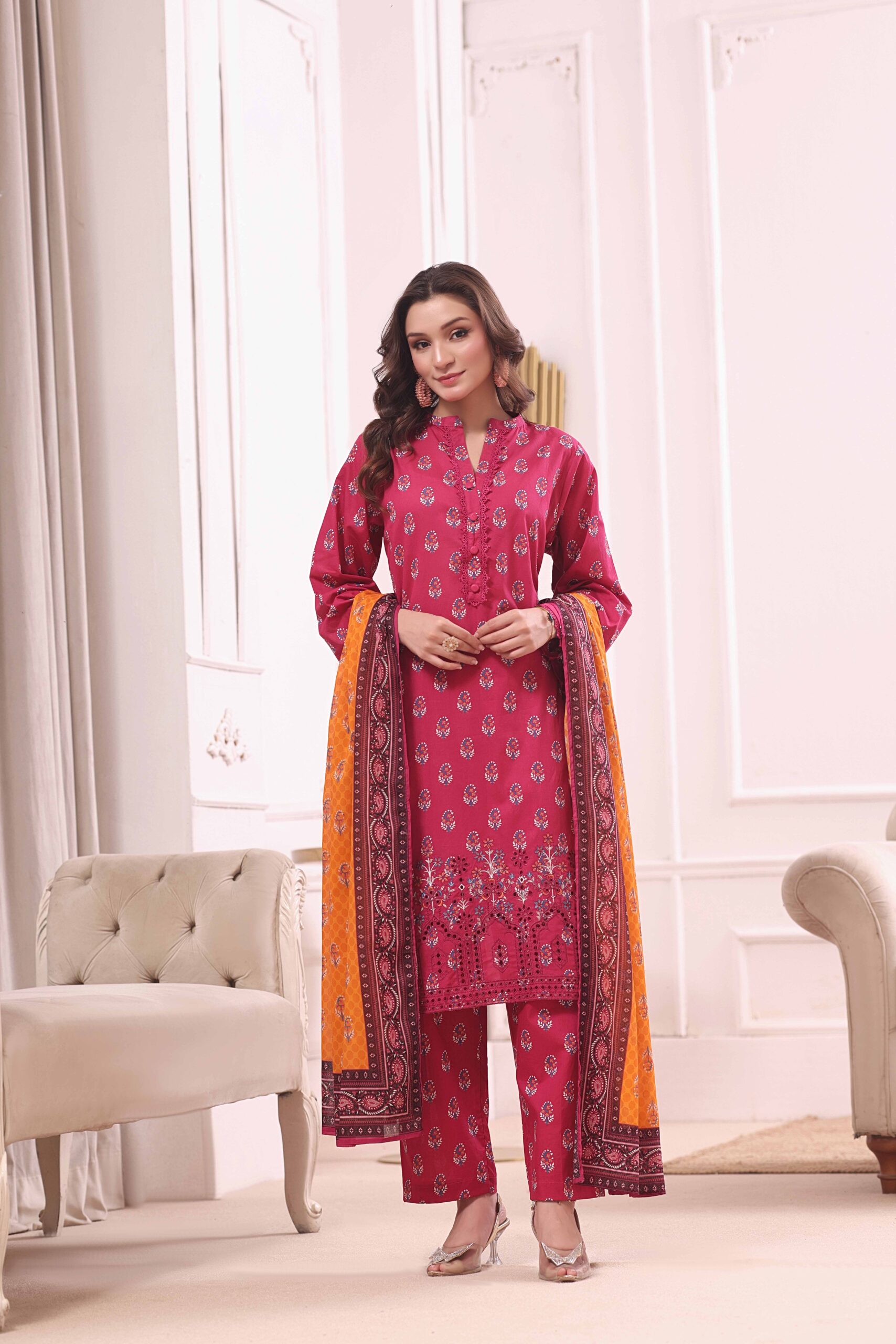 Festive Embroidered Collection – D04