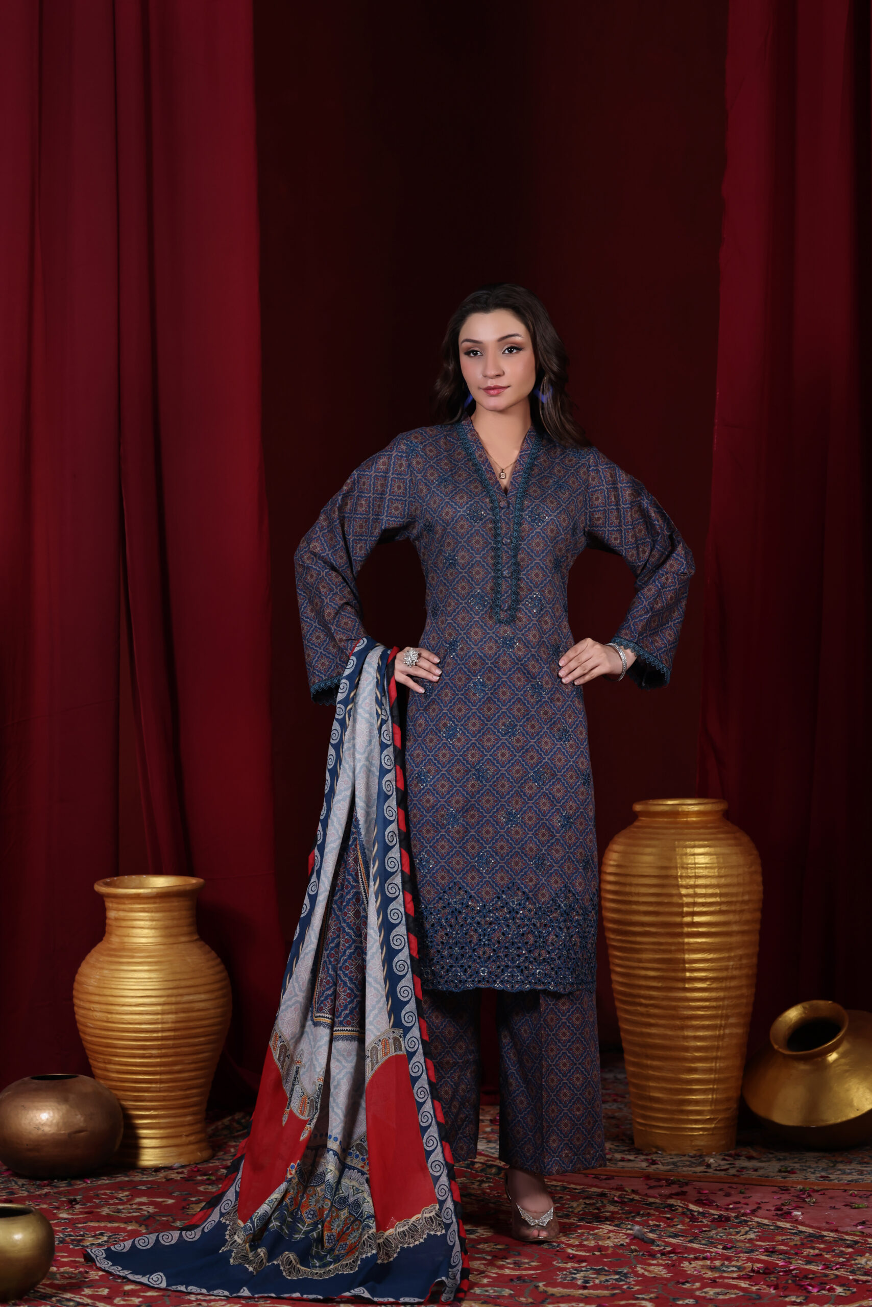 Festive Embroidered Collection Vol’2 – D04