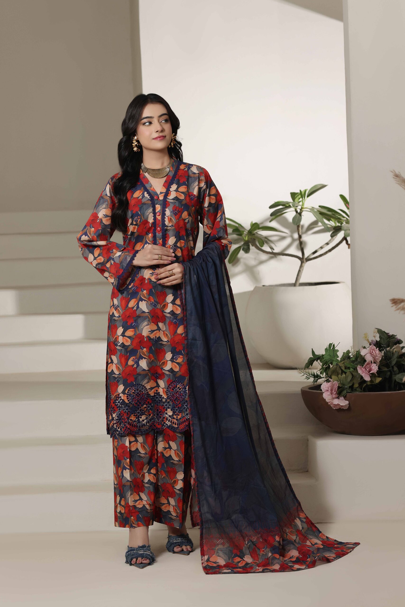 Festive Embroidered Collection Vol’4 – D01